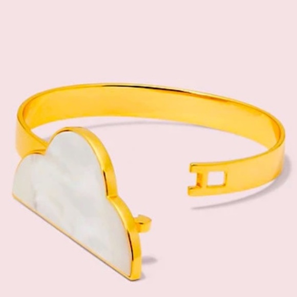 KATE SPADE Into the Sky Cloud CUFF BRACELET! - Picture 2 of 2
